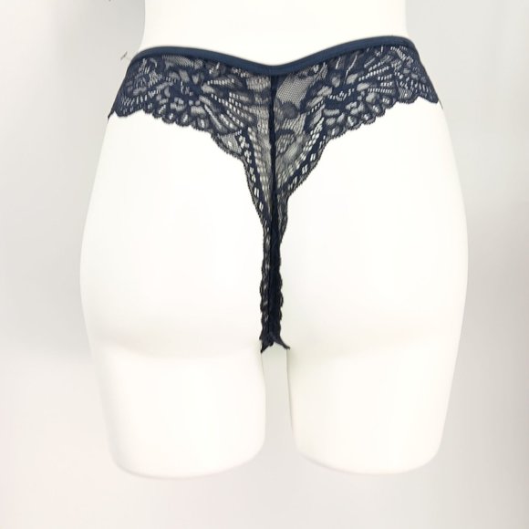 TAHARI 36B/M BLUE PUSH UP BRA SET - Picture 15 of 16